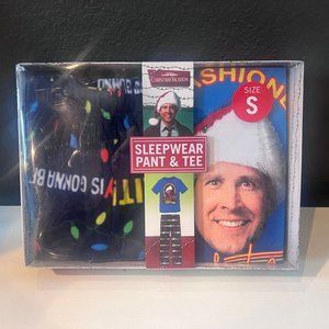 Sm NEW National Lampoon's Christmas Vacation Men's Sleepwear Pant & Tee: Small